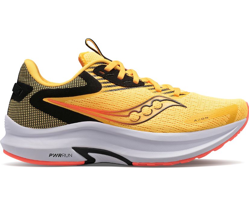 Saucony Axon 2 Tekaški Čevlji Moški Rumene Oranžne Črne | 129-67073