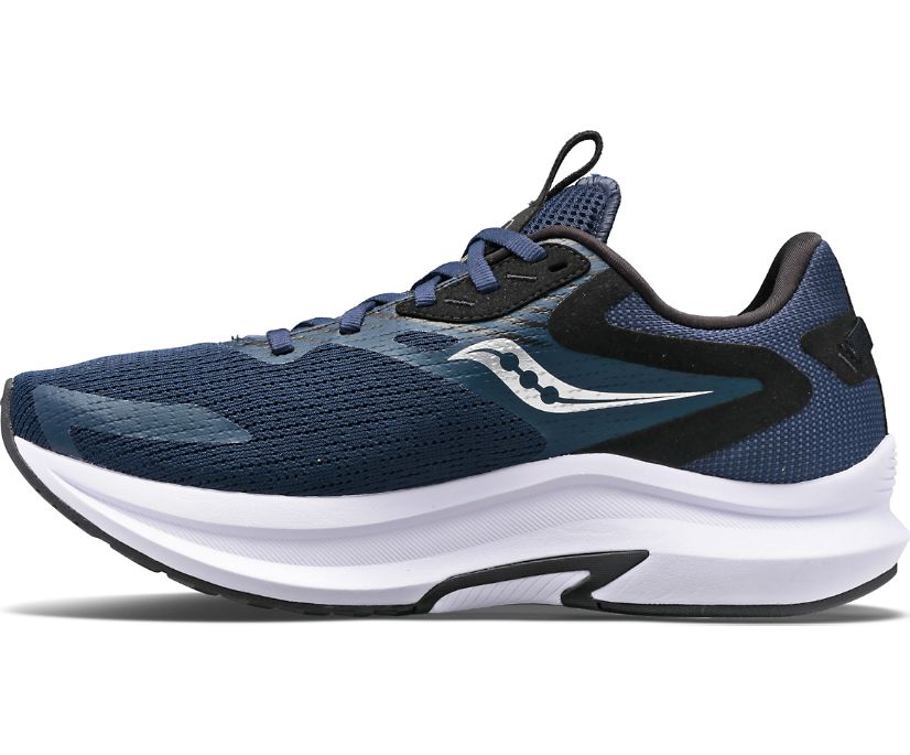 Saucony Axon 2 Tekaški Čevlji Ženske Temno Modre Srebrne | 497-54343