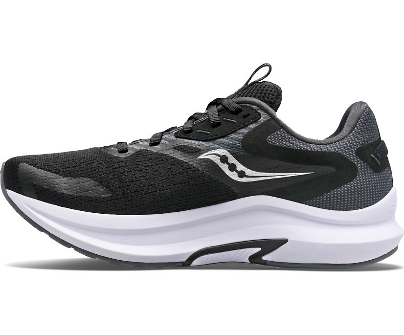 Saucony Axon 2 Tekaški Čevlji Ženske Črne Bele | 427-15007