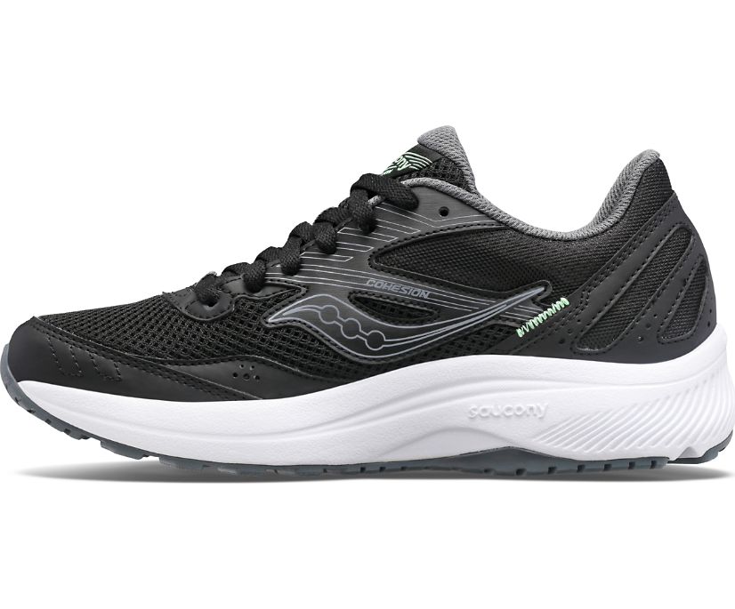 Saucony Cohesion 15 Tekaški Čevlji Ženske Črne | 718-30928