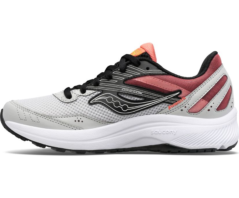 Saucony Cohesion 15 Tekaški Čevlji Ženske Bele Oranžne | 836-63415