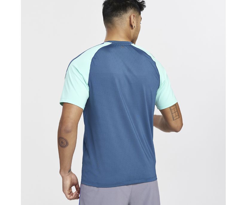 Saucony Dash Short Sleeve Srajce Moški Modre | 375-87590