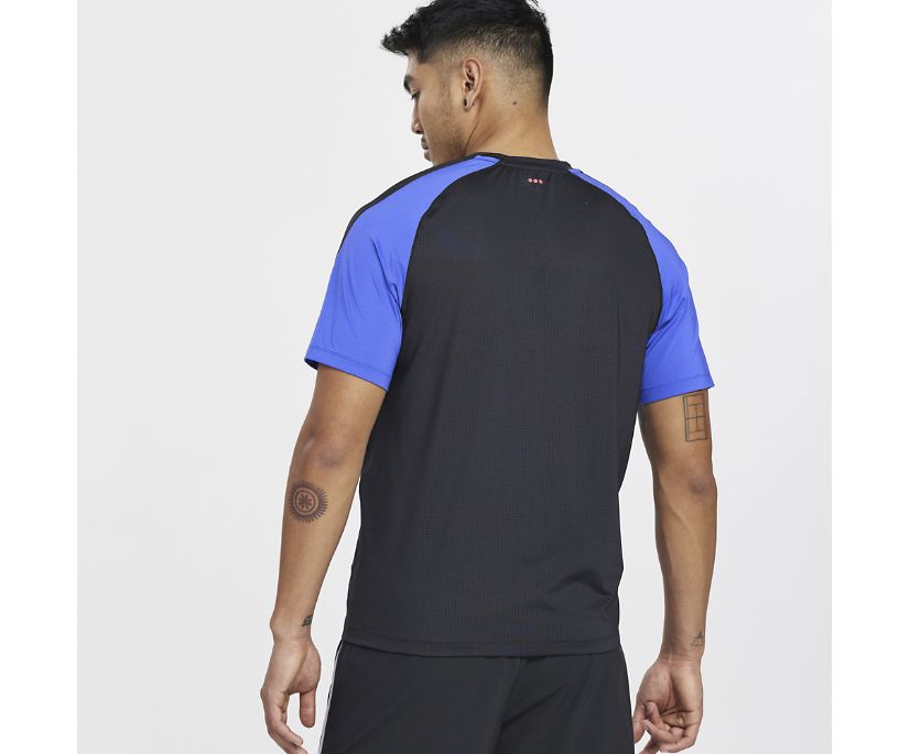 Saucony Dash Short Sleeve Srajce Moški Črne | 441-26498