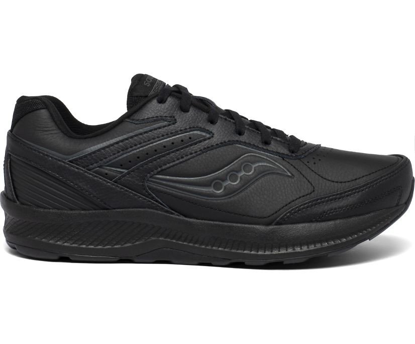 Saucony Echelon Walker 3 Extra Wide Pohodni Čevlji Moški Črne | 343-86338