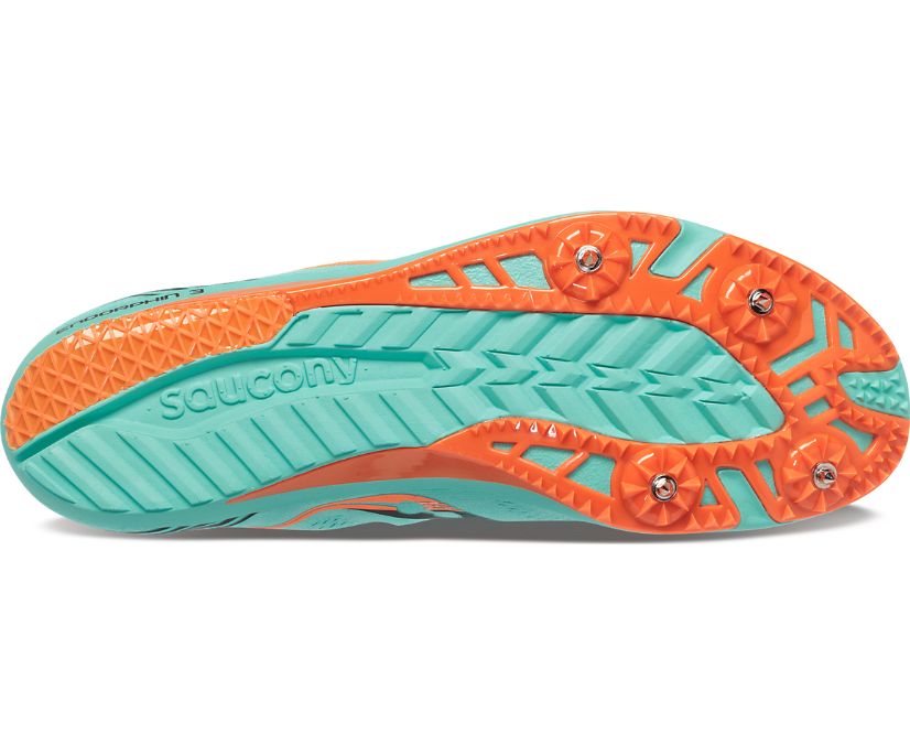 Saucony Endorphin 3 Spike Tekaški Čevlji Ženske Mete Črne | 718-43365