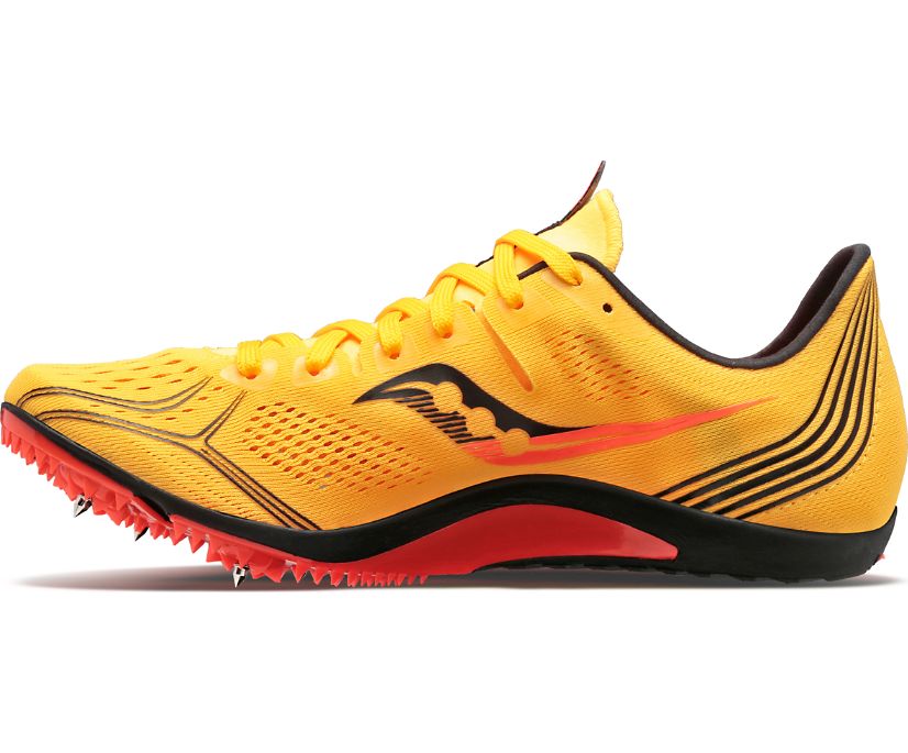 Saucony Endorphin 3 Spike Tekaški Čevlji Moški Rumene | 736-49797