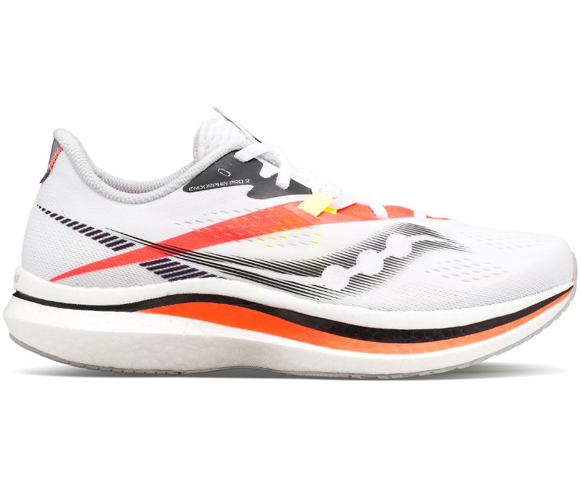 Saucony Endorphin Pro 2 Tekaški Čevlji Moški Bele Oranžne | 542-38880