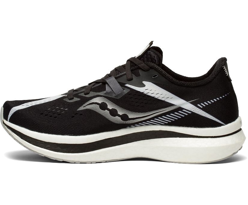 Saucony Endorphin Pro 2 Tekaški Čevlji Moški Črne Bele | 736-65428