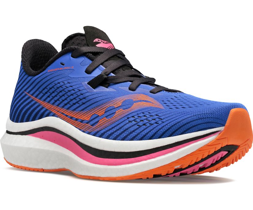 Saucony Endorphin Pro 2 Tekaški Čevlji Ženske Modre | 707-61701