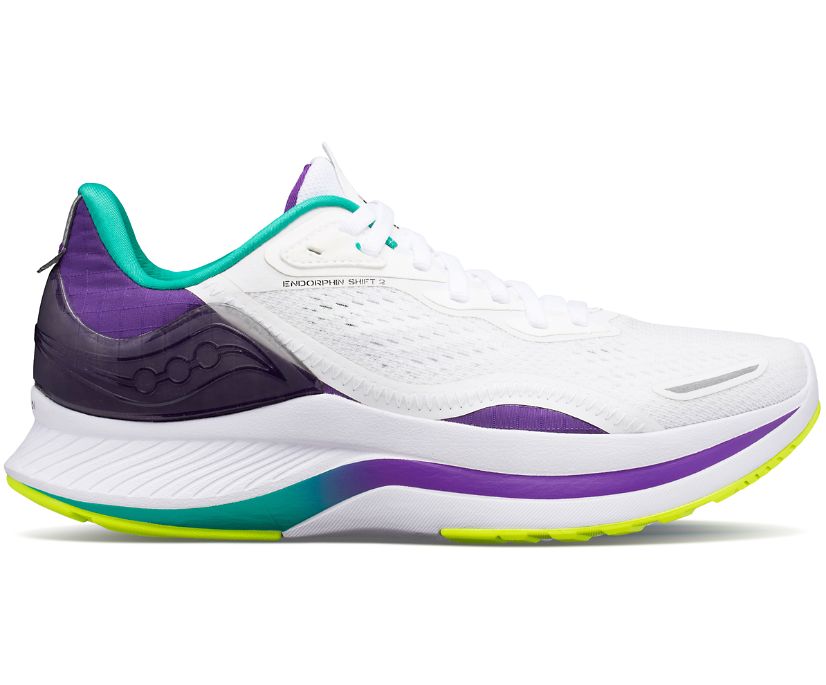 Saucony Endorphin Shift 2 Tekaški Čevlji Ženske Bele Vijolične | 770-46639