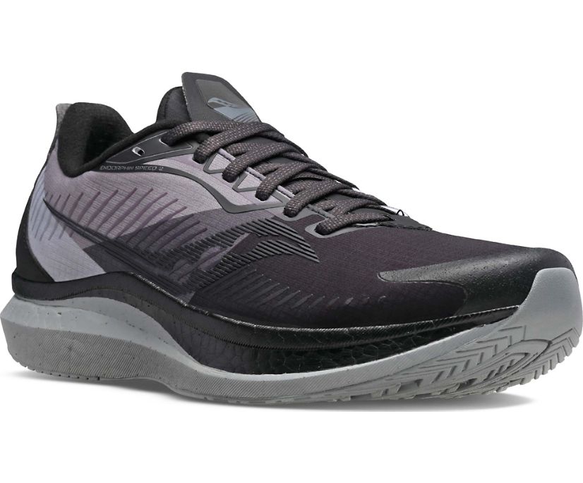 Saucony Endorphin Speed 2 RUNSHIELD Tekaški Čevlji Moški Črne | 760-73053