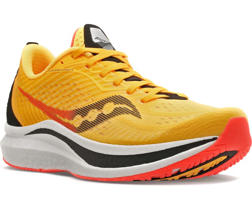 Saucony Endorphin Speed 2 Tekaški Čevlji Moški Rumene Oranžne | 358-70238