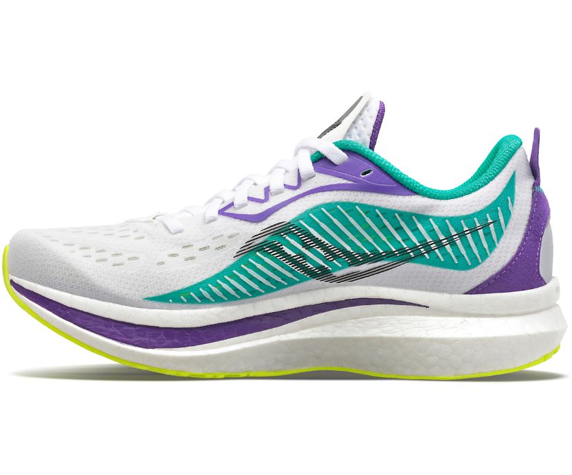 Saucony Endorphin Speed 2 Tekaški Čevlji Ženske Bele Zelene Vijolične | 379-16289