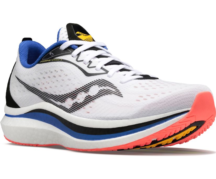 Saucony Endorphin Speed 2 Tekaški Čevlji Moški Bele | 911-83149