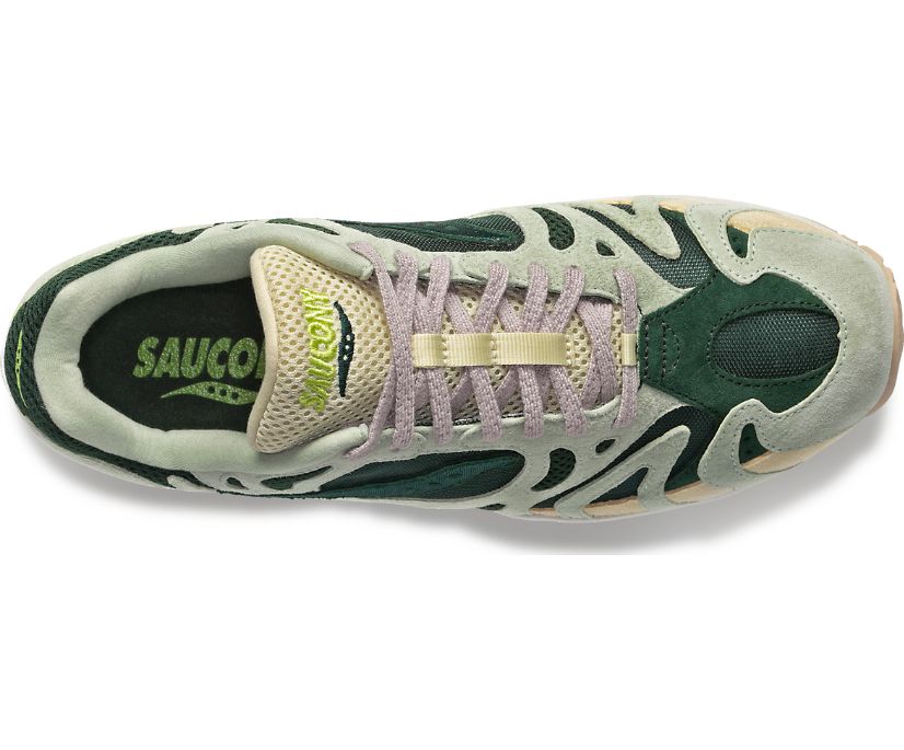 Saucony Grid Azura 2000 Originalni Čevlji Moški Svetlo Zelene Temno Zelene | 560-79760