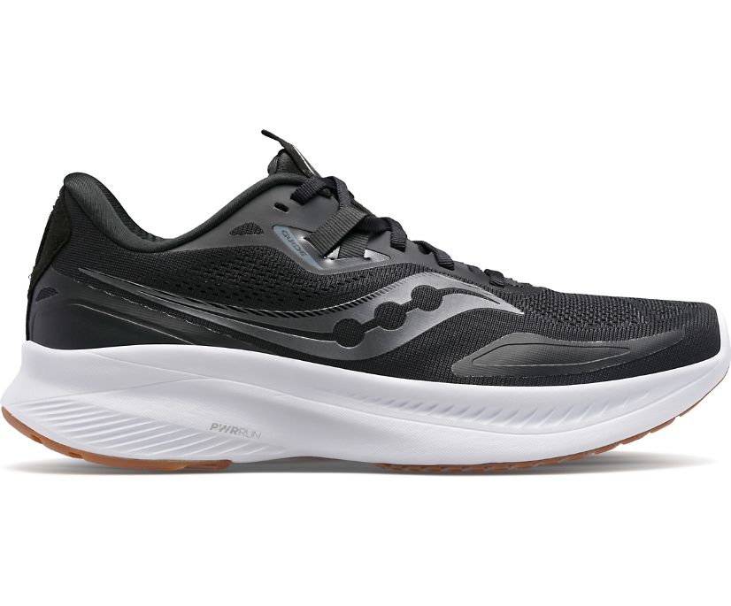 Saucony Guide 15 Tekaški Čevlji Moški Črne | 674-96583