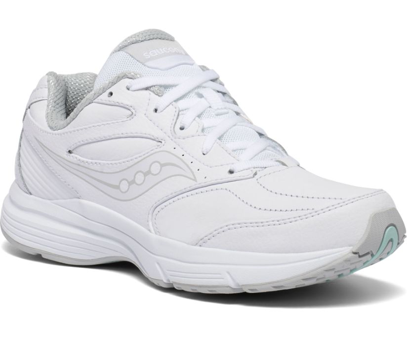 Saucony Integrity Walker 3 Wide Pohodni Čevlji Ženske Bele | 584-70985