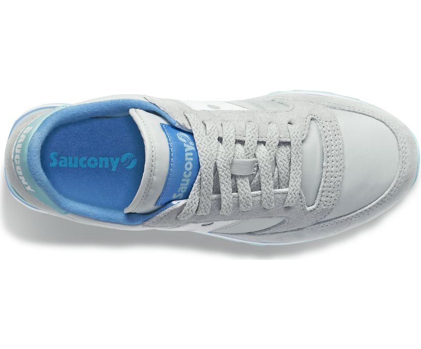 Saucony Jazz Triple Originalni Čevlji Ženske Sive Modre | 417-31810