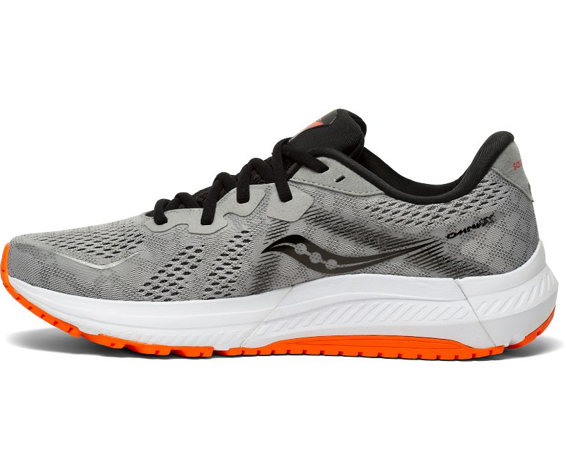 Saucony Omni 20 Wide Tekaški Čevlji Moški Sive Rdeče | 106-12493