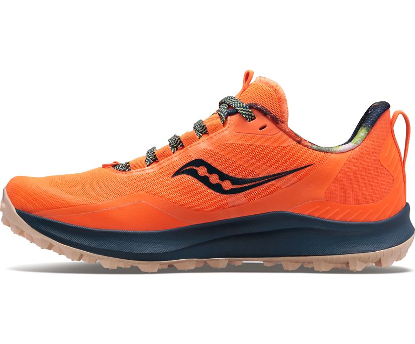 Saucony Peregrine 12 Pohodni Čevlji Moški Oranžne Temno Modre | 309-66763