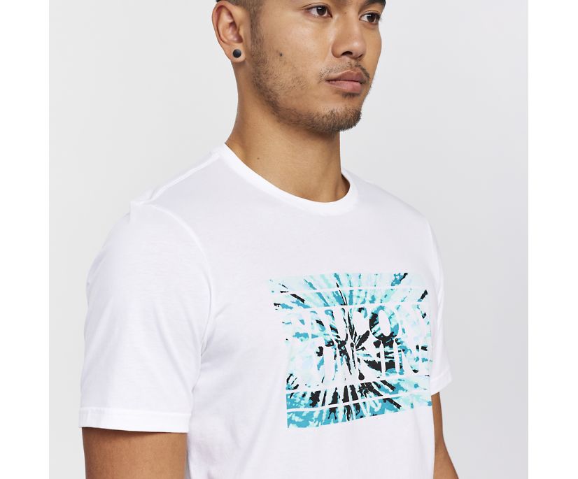 Saucony Rested T-shirt Moški Bele | 867-21802