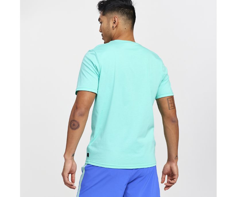 Saucony Rested T-shirt Moški Mete | 861-25759