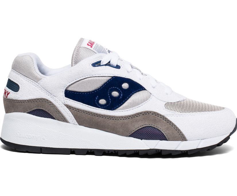 Saucony Shadow 6000 Originalni Čevlji Moški Bele Sive Temno Modre | 583-75508