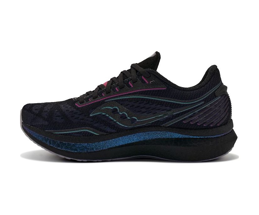 Saucony Shanghai Endorphin Speed Tekaški Čevlji Ženske Črne | 678-54316