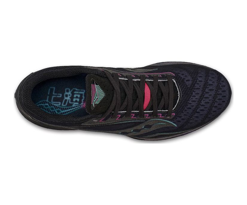 Saucony Shanghai Endorphin Speed Tekaški Čevlji Ženske Črne | 678-54316