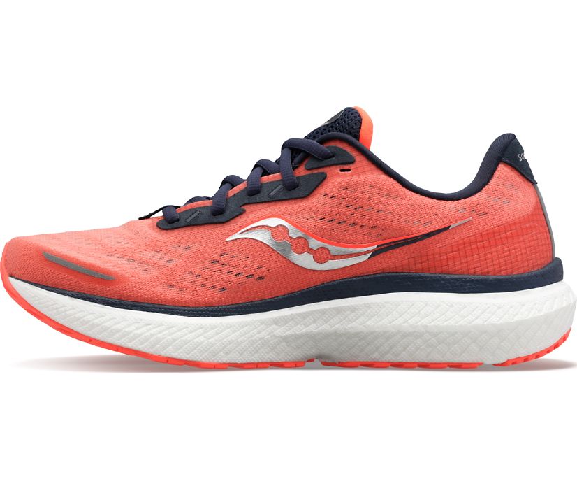 Saucony Triumph 19 Pohodni Čevlji Ženske Oranžne | 385-92457