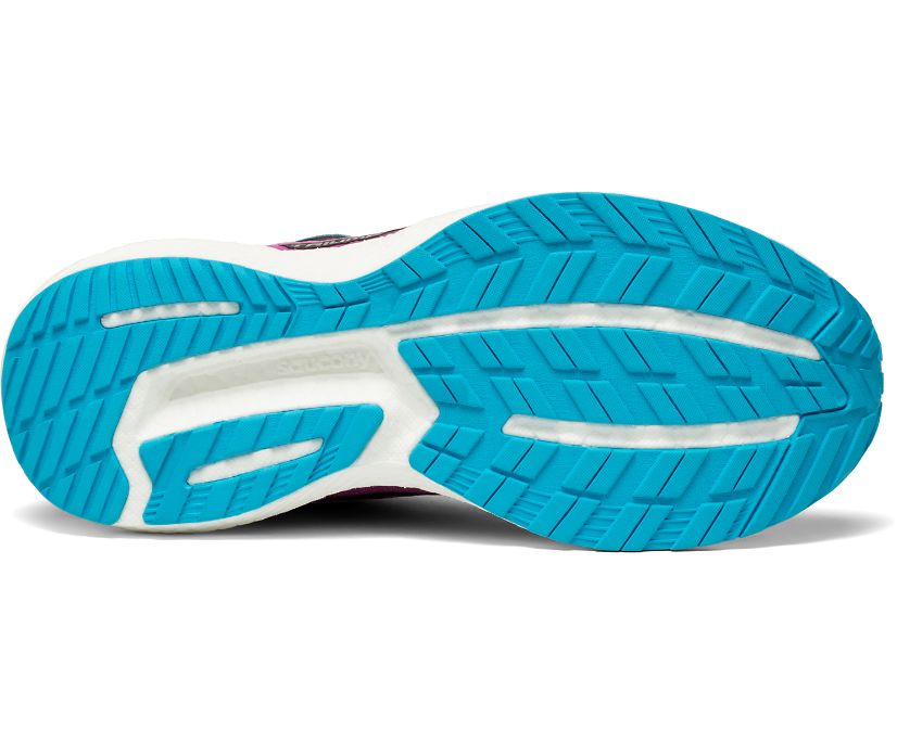 Saucony Triumph 19 Pohodni Čevlji Ženske Vijolične | 494-39388