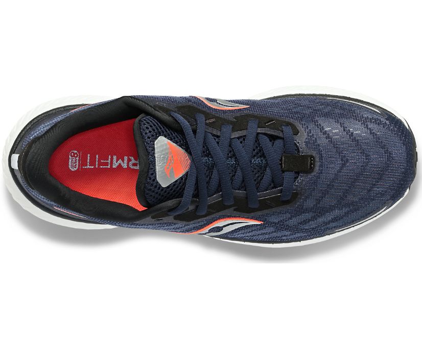 Saucony Triumph 19 Pohodni Čevlji Ženske Temno Modre Srebrne | 990-72646