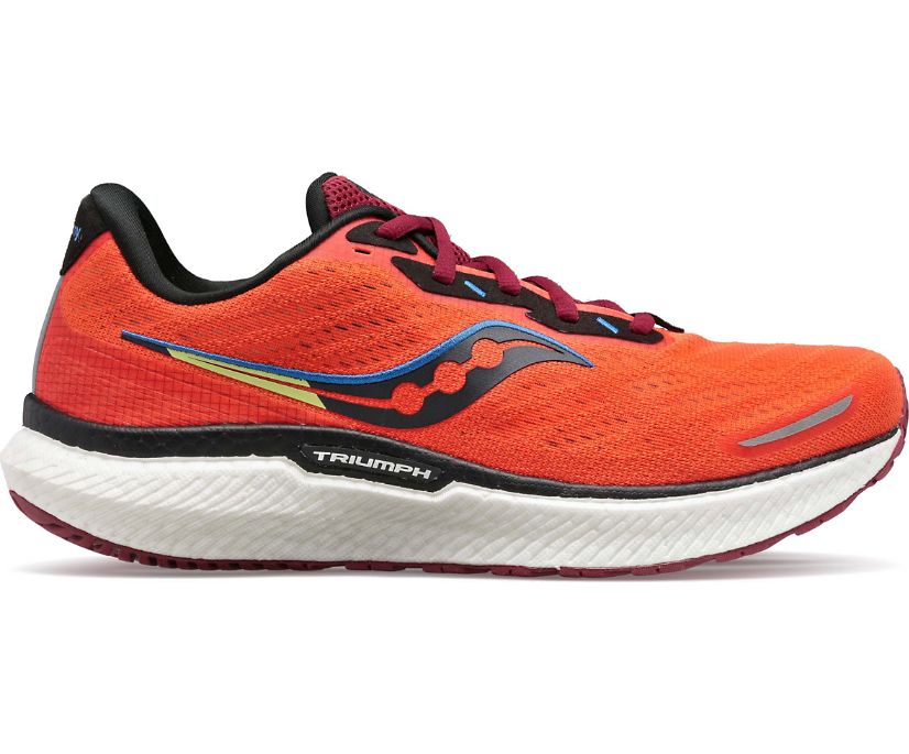 Saucony Triumph 19 Tekaški Čevlji Moški Rdeče | 119-14229