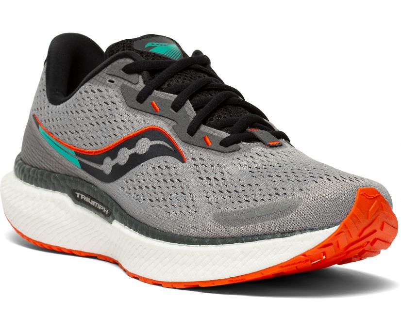 Saucony Triumph 19 Tekaški Čevlji Moški Sive | 466-13971