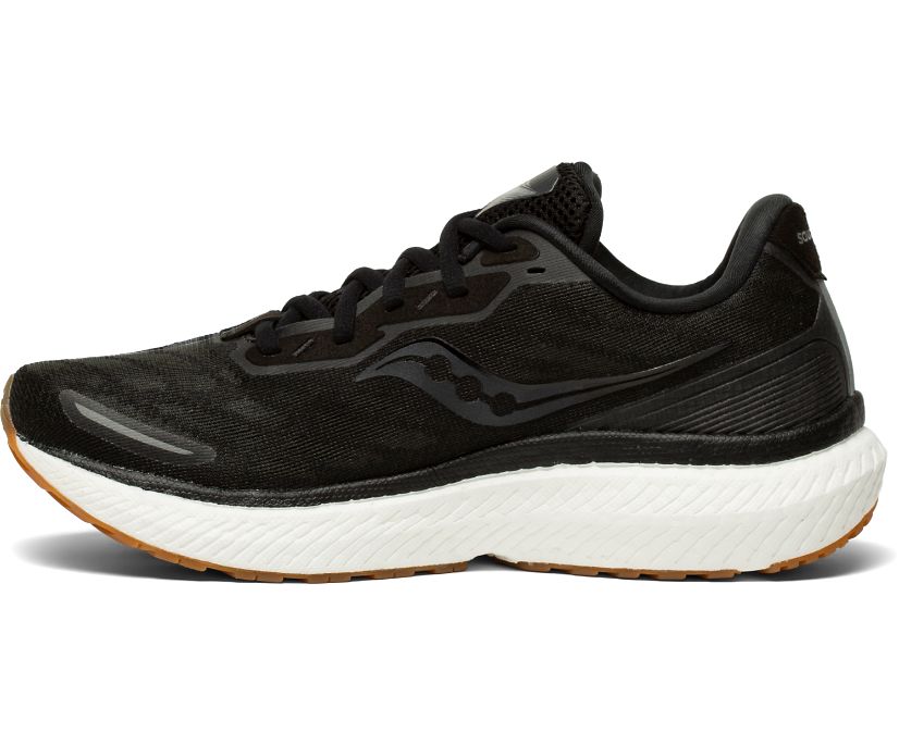 Saucony Triumph 19 Tekaški Čevlji Ženske Črne | 263-18272