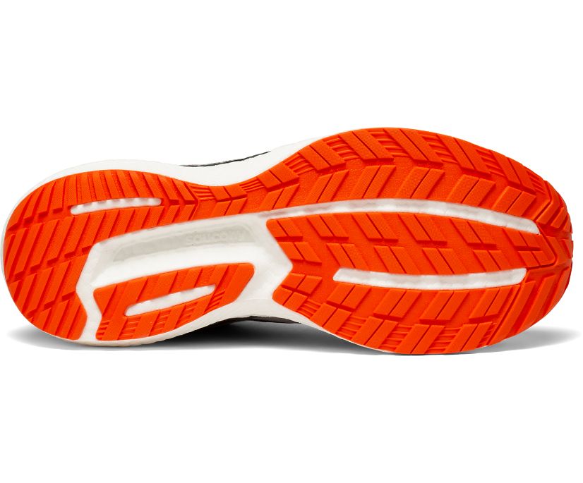 Saucony Triumph 19 Wide Pohodni Čevlji Moški Sive Črne | 458-70457