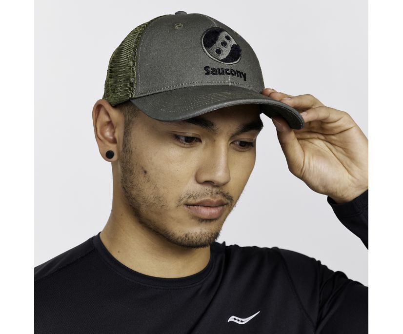 Saucony Trucker Klobuki Ženske Črne | 590-98818