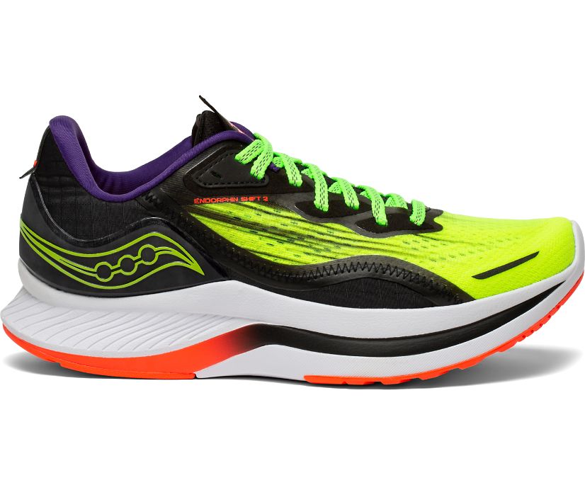 Saucony VIZIPRO Endorphin Shift 2 Tekaški Čevlji Ženske Zelene Črne | 119-81941