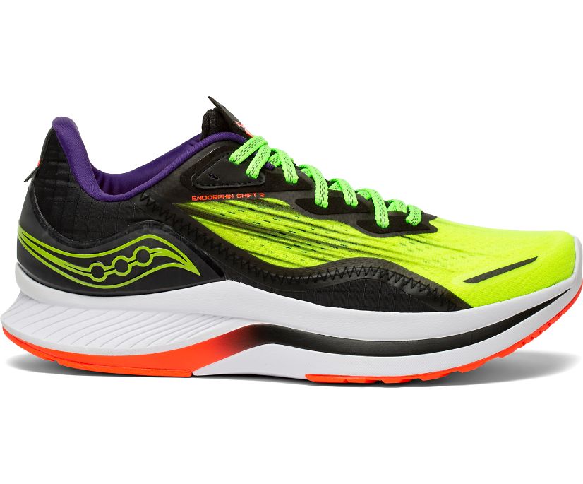 Saucony VIZIPRO Endorphin Shift 2 Tekaški Čevlji Moški Zelene Črne | 508-86736