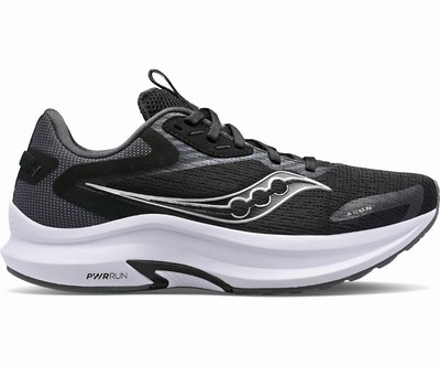 Saucony Axon 2 Tekaški Čevlji Moški Črne Bele | 560-50556