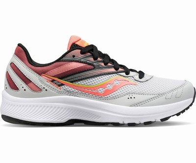 Saucony Cohesion 15 Tekaški Čevlji Ženske Bele Oranžne | 836-63415