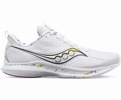 Saucony Day Kinvara 13 Tekaški Čevlji Moški Bele Večbarvni | 434-38638