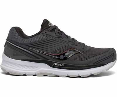 Saucony Echelon 8 Wide Tekaški Čevlji Ženske Sive Roza | 585-97398