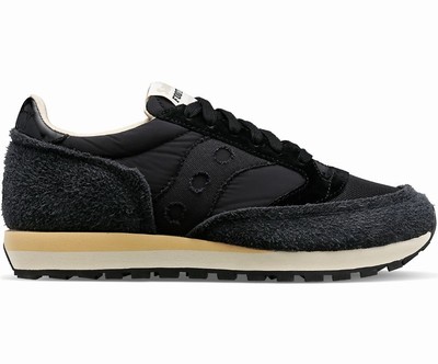 Saucony FootPatrol Jazz 81 Originalni Čevlji Moški Črne | 801-66733