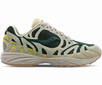 Saucony Grid Azura 2000 Originalni Čevlji Ženske Svetlo Zelene Temno Zelene | 601-31005