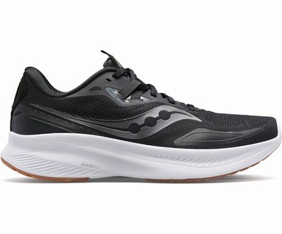 Saucony Guide 15 Pohodni Čevlji Moški Črne | 235-22227