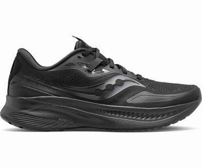 Saucony Guide 15 Tekaški Čevlji Ženske Črne | 404-55826