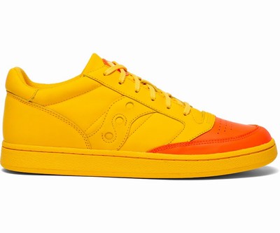 Saucony Jake Jazz Court Originalni Čevlji Moški Rumene Oranžne | 280-97352