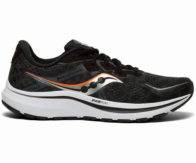 Saucony Omni 20 Tekaški Čevlji Moški Črne Bele | 761-46309