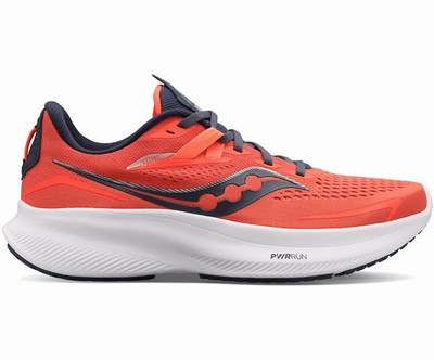 Saucony Ride 15 Tekaški Čevlji Ženske Oranžne Črne | 747-75236